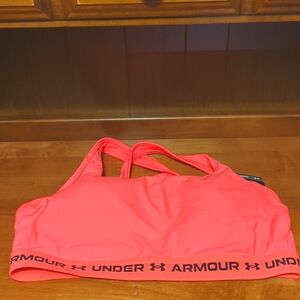 Under Armour Women's Bra - Bright Coral